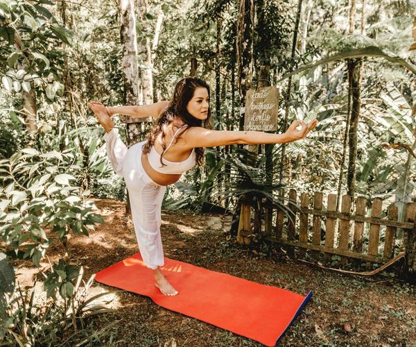 A serene setting with yoga mats, suggesting a mindful practice environment.